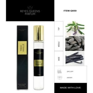 REYES QUEENS PARFUM Mini Colonia Hombre Tabac Vanillé 33ml