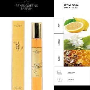 REYES QUEEN PARFUM Mini colonia Girl Million 33ml