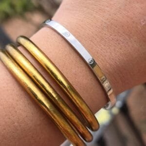 Pulsera Cartier Fina Plateada-407