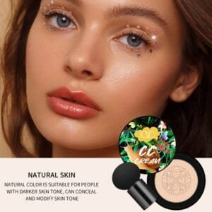 ICVC CC Cream Correctora, Nutritiva, Hidratante y Cubriente con Baba de Caracol - Maquillaje Viral