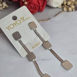 Pendientes plata Largos 053