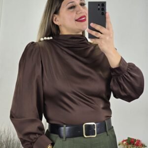 Blusa Perla Chocolate - 1357