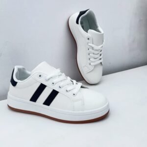Tenis blanco/ negro