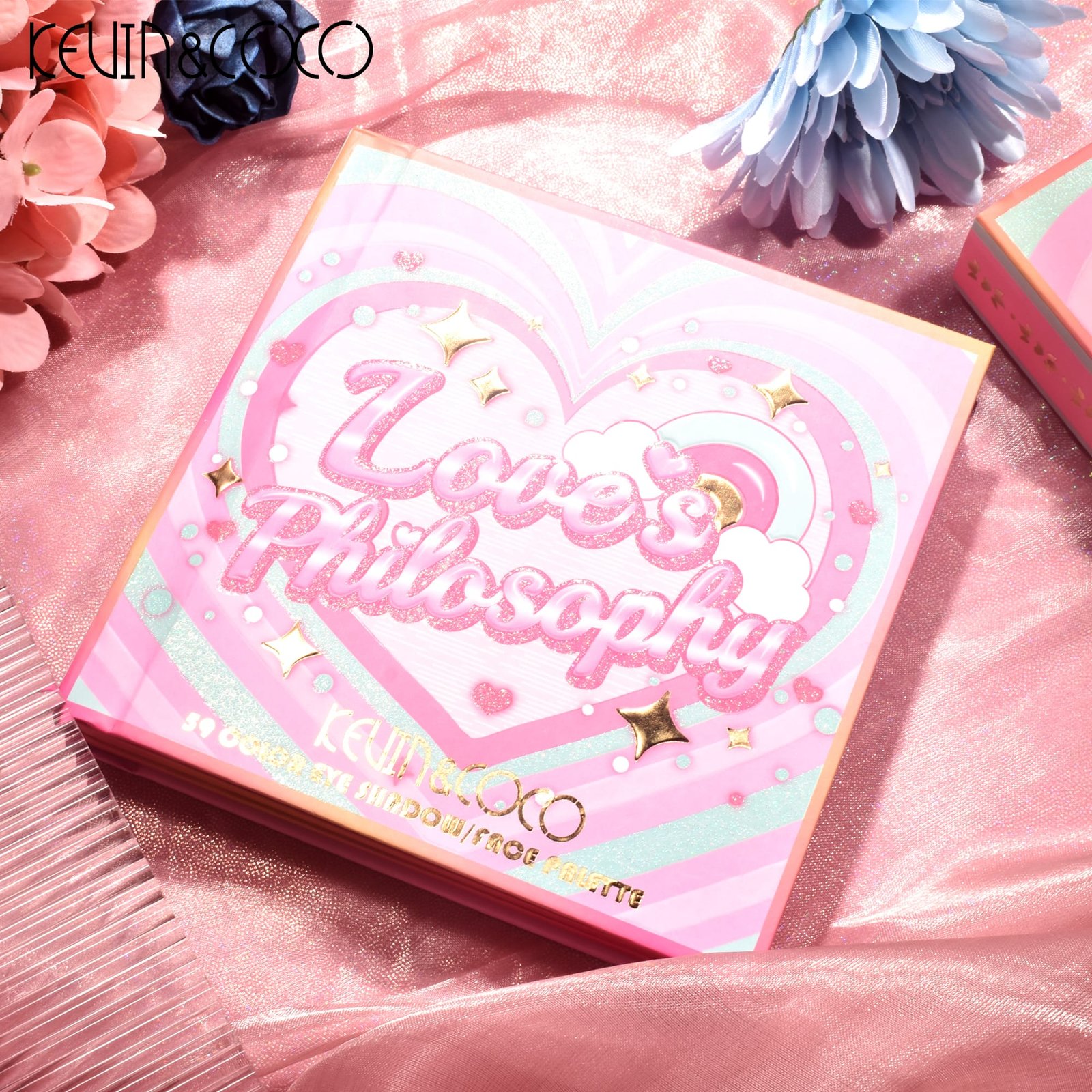 KEVIN&COCO Paleta de sombras Love’s Philosophy - Imagen 3