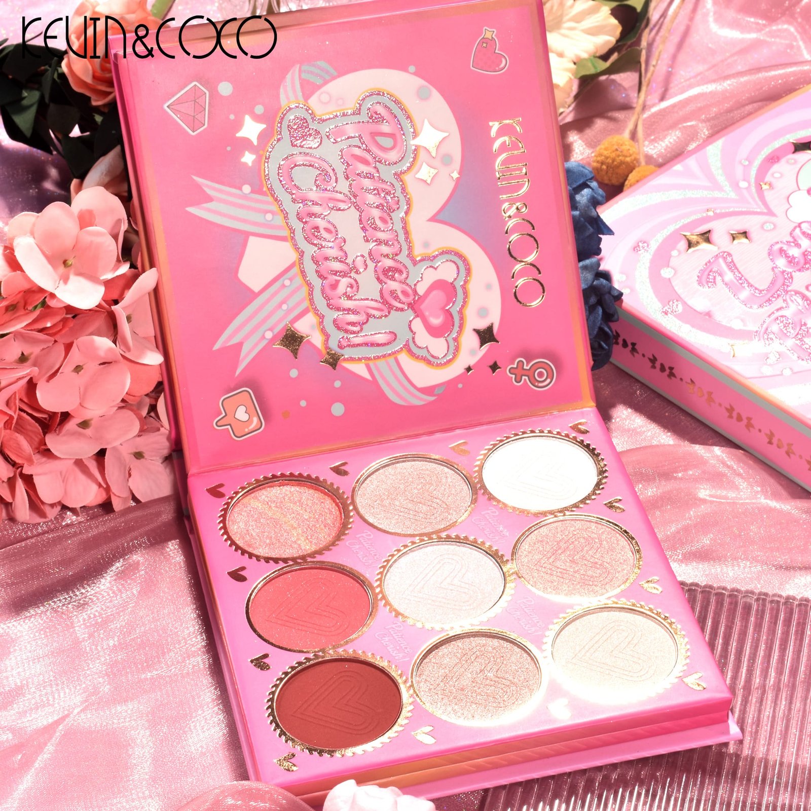 KEVIN&COCO Paleta de sombras Love’s Philosophy - Imagen 7