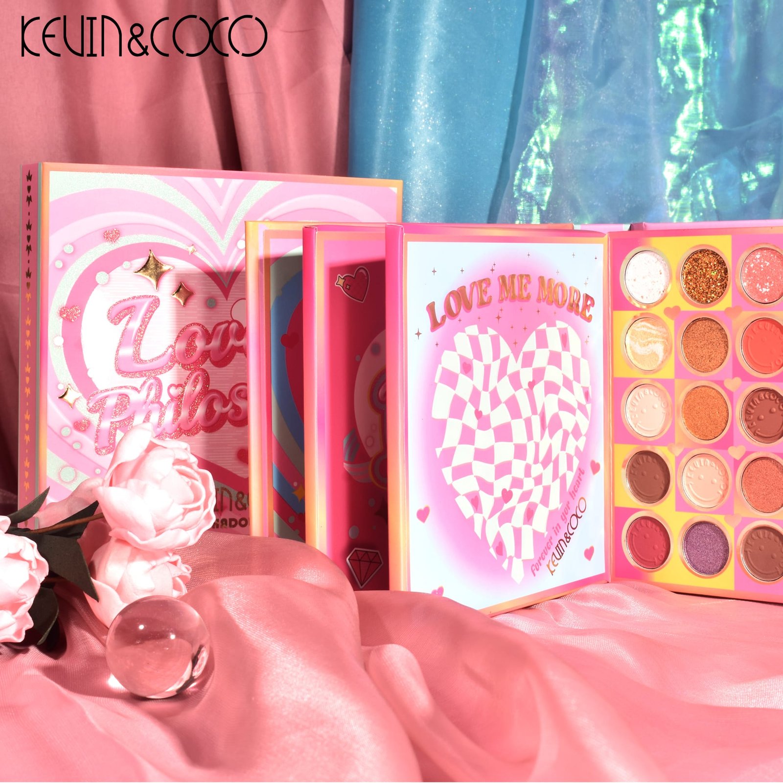 KEVIN&COCO Paleta de sombras Love’s Philosophy - Imagen 6
