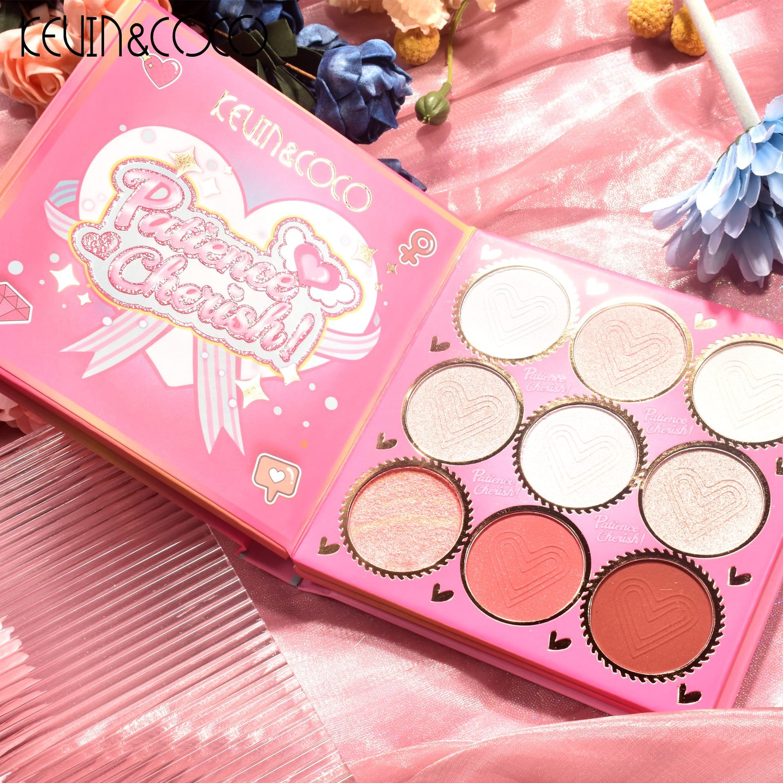 KEVIN&COCO Paleta de sombras Love’s Philosophy - Imagen 5